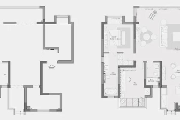 轻复古装修风格案例赏析 沉淀出时间高级感的145平方四居室