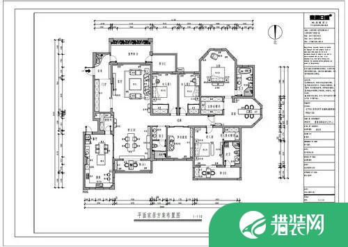 新中式风格花园洋房装修效果图