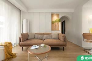 115平方现代简约风格装修实景 千思装饰分享三居室设计思路