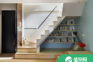 简约风格楼梯装修效果图，百搭的简约楼梯设计!