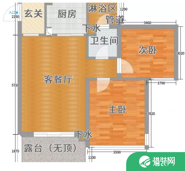 惠州方直君御中式风格四居室装修效果图