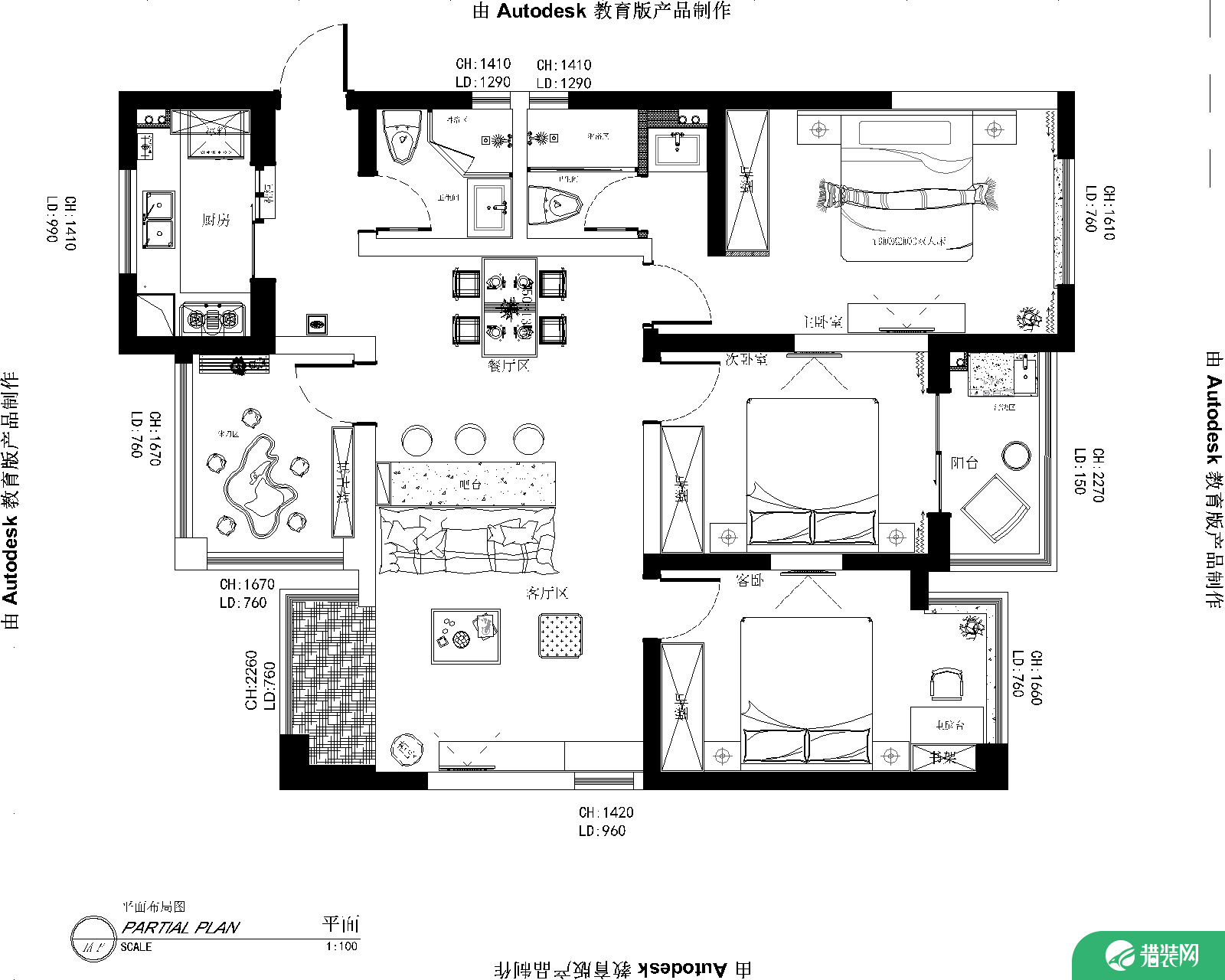 无锡百乐和园 新中式家庭装修设计效果图