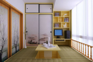 最新日式书房装修效果图大全 日式书房装修设计图欣赏