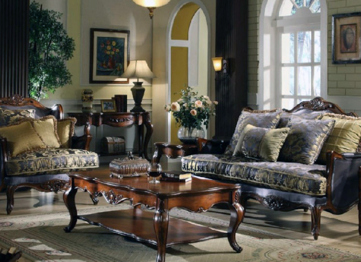 复古典雅美式家具装修搭配图