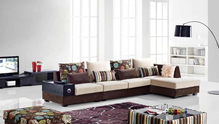 田园风格休闲沙发设计效果图