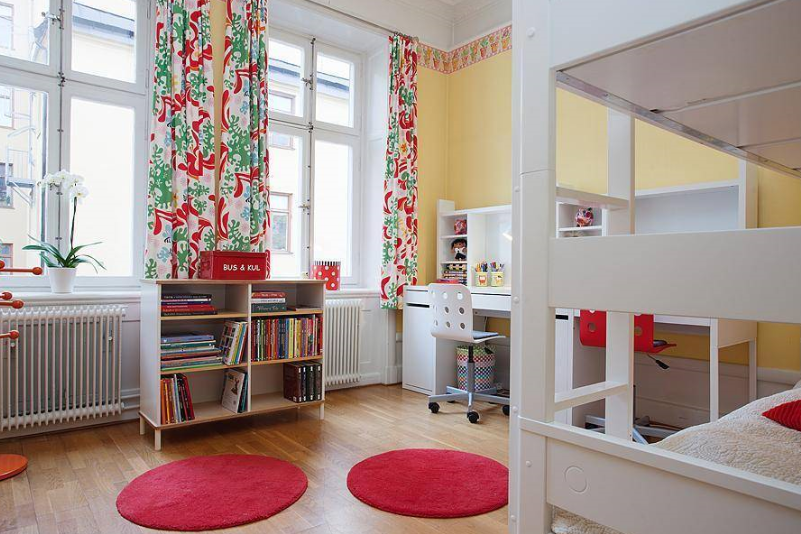 现代美式风格儿童房设计效果图