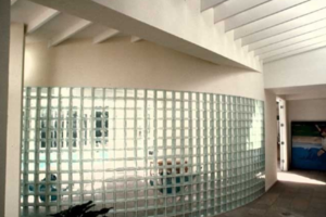 2020玻璃砖隔断装修效果图大全 玻璃砖隔断设计效果图