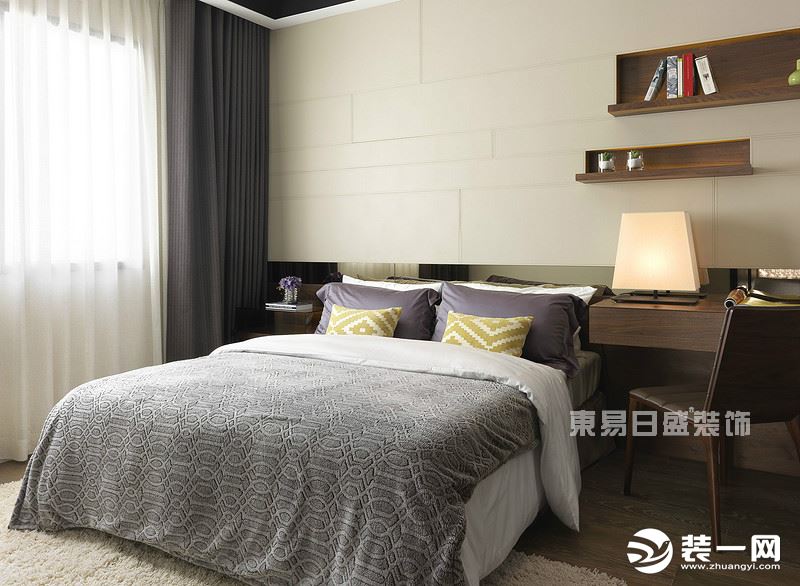重庆东易日盛55㎡的小家，日式的家居让室内充满温暖