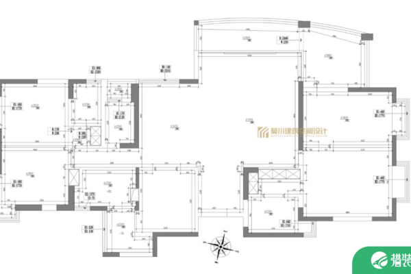 新中式实景案例 昆明二十四城装饰137平方三室两厅装修设计