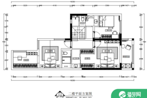 昆明保利玺樾92平方现代简约风实景案例 规划完美小三室